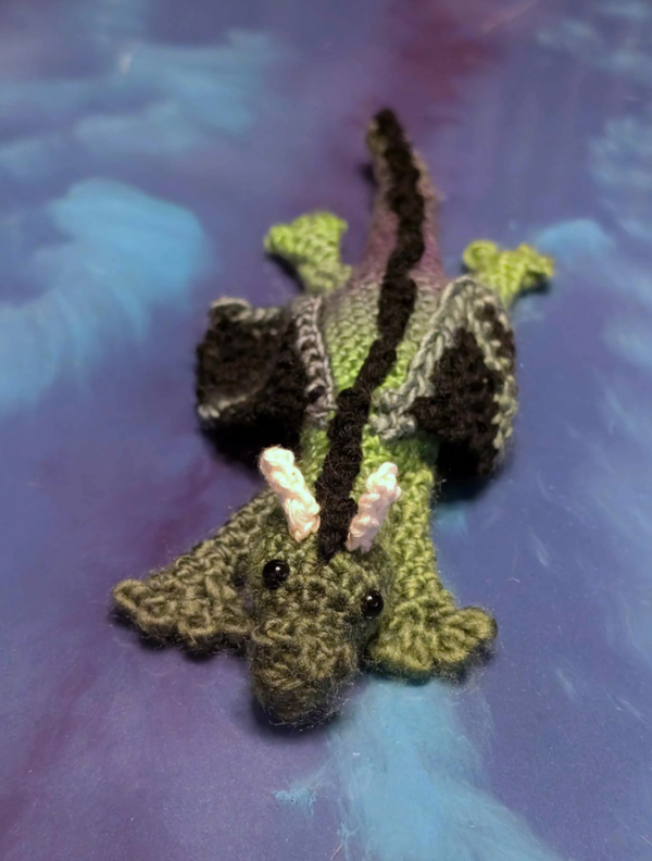 Floppy Dragon Transmutation Spell - Crochet Pattern